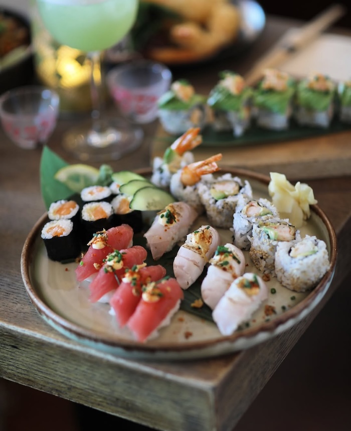 nigiris, signature rolls, Sashimis & Tatakis